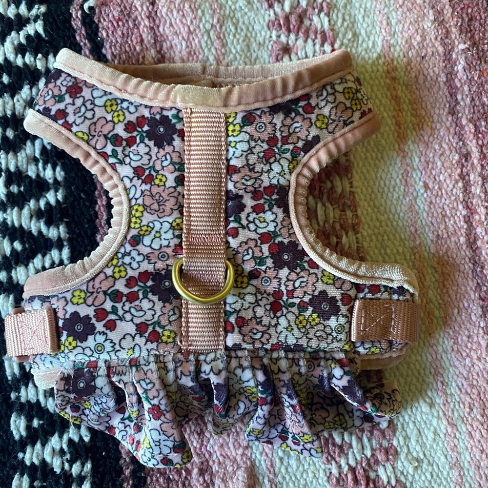 Floral Dog Harness